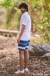 Shop_Nirmooha_White Amber Haven Crochet Shirt _at_Aza_Fashions