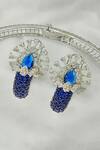 Buy_Kavipushp_Blue Stones, Rhinestones Royal Sapphire Bliss Necklace Set 