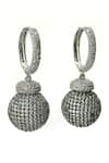 Shop_kavipushp_Minimalist Black Hanging Danglers And Drops _at_Aza_Fashions