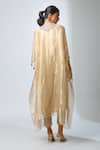Shop_Prisho_Cream Dori Embroidered Kaftan Pant Set _at_Aza_Fashions