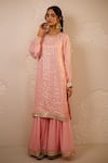 Buy_Avaha_Baby Pink Raas Sharara Set _Online_at_Aza_Fashions