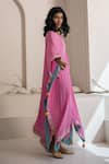 Buy_Avaha_Gulaliya Pink Kaftan _Online_at_Aza_Fashions