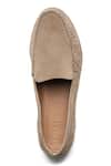 Shop_Dang Shoes_Taupe Genuine Suede Leather Sneakers _at_Aza_Fashions