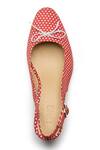 Shop_Dang Shoes_Red Bows Polka Dot Slingback Heels _at_Aza_Fashions
