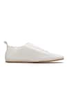 Dang Shoes_Designer White Genuine Nappa Leather Sneakers _Online_at_Aza_Fashions