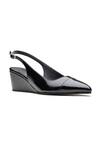 Buy Dang Shoes Black Patent Leather Wedges at Aza Fashions Buy_Dang Shoes_Black Patent Leather Wedges _at_Aza_Fashions
