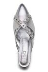 Shop_Dang Shoes_Silver Foil Leather Wedges _at_Aza_Fashions