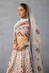 Torani_Multi Color Coromandel Oorja Lehenga Set _Online_at_Aza_Fashions
