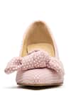 Buy Dang Shoes Pink Polka Dot Bow Wedge Shoes Online at Aza Fashions Buy_Dang Shoes_Pink Polka Dot Bow Wedge Shoes _Online_at_Aza_Fashions
