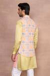 Shop_Gargee Designers_Multi Color Polyester, Modal Nazaara Multicolor Bundi Set _at_Aza_Fashions
