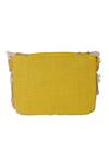 Buy_Nazaakat By Samara Singh_Yellow Sequins, Beads Embellished Silk Handbag _Online_at_Aza_Fashions