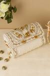 Buy Nazaakat By Samara Singh Off White Beads, Sequins Beaded Designer Handbag With Detachable Handle at Aza Fashions Buy_Nazaakat By Samara Singh_Off White Beads, Sequins Beaded Designer Handbag With Detachable Handle _at_Aza_Fashions