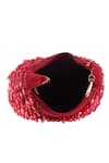 Samyukta Singhania_Designer Red Silk Handbag _Online_at_Aza_Fashions