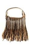 Shop_Nazaakat By Samara Singh_Multi Color Fringe, Beads Designer Silk Handbag _Online_at_Aza_Fashions