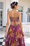 Shop_Kalista_Cynthia Tyrian Purple Lehenga Set 