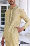 Buy_Kalista_Mint Farmaan Embroidered Kurta Set 