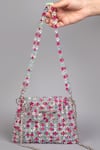 Buy_Tussya_Multi Color Crystal Handbag _at_Aza_Fashions