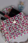Buy_Tussya_Multi Color Crystal Handbag _Online