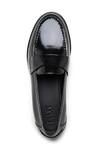 Shop_Dang Shoes_Black Genuine Patent Leather Loafers _at_Aza_Fashions