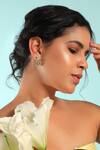 Shop_MODARTA_Yellow Sapphire Designer Danglers And Drops _Online_at_Aza_Fashions