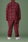 Shop_Petite Pomme_Maroon Corduroy Boys Suit Set _at_Aza_Fashions