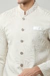 Buy_Arihant Rai Sinha_Gold Woven Jacquard Sherwani And Pollo Pant 