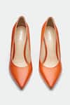 Oroh Orange Madrid Genuine Leather Heels at Aza Fashions Oroh_Orange Madrid Genuine Leather Heels _at_Aza_Fashions