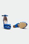 Shop Oroh Blue Luton Genuine Leather Heels at Aza Fashions Shop_Oroh_Blue Luton Genuine Leather Heels _at_Aza_Fashions