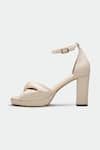 Oroh_Beige Ankle Strap Heels _Online_at_Aza_Fashions