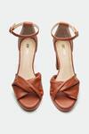 Oroh Brown Genuine Leather Heels at Aza Fashions Oroh_Brown Genuine Leather Heels _at_Aza_Fashions