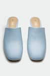 Oroh_Blue Crawley Genuine Leather Heels _at_Aza_Fashions