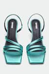 Shop_Oroh_Blue Metallic Strappy Heels _Online_at_Aza_Fashions