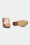 Shop_Oroh_Brown Genuine Leather Heels _at_Aza_Fashions