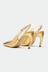 Buy Oroh Gold Designer Oxford Heels Online at Aza Fashions Buy_Oroh_Gold Designer Oxford Heels _Online_at_Aza_Fashions