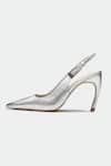Oroh_Silver Designer Oxford Heels _Online_at_Aza_Fashions
