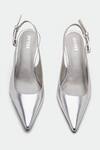 Oroh_Silver Designer Oxford Heels _at_Aza_Fashions