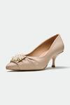 Shop_Oroh_Beige Pearls Embellished Heels _Online_at_Aza_Fashions