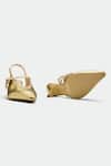 Shop_Oroh_Gold Designer Slingback Heels _at_Aza_Fashions