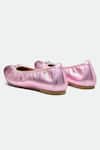 Buy_OROH_Designer Harrogate Pink Flats _Online_at_Aza_Fashions