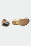 Shop_Oroh_Gold Designer Bow Flats _at_Aza_Fashions