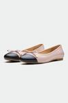 Buy_Oroh_Beige And Black Designer Flats _at_Aza_Fashions