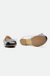 Shop_Oroh_Silver Designer Bow Flats _at_Aza_Fashions