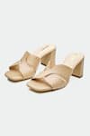 Buy_Oroh_Beige Studs Chester Studded Heels _at_Aza_Fashions