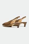 Buy_OROH_Brown Slingback Heels With Bow Detail _Online_at_Aza_Fashions