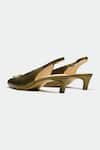 Buy_OROH_Green Bows Designer Slingback Heels _Online_at_Aza_Fashions