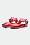 Buy_OROH_Red Designer Gloucester Flats _at_Aza_Fashions