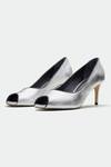 Buy_OROH_Silver Open Toe Heels _at_Aza_Fashions