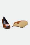 Shop_OROH_Brown Genuine Leather Heels _at_Aza_Fashions