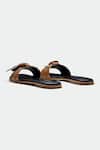 Buy_OROH_Brown Designer Manchester Flats _Online_at_Aza_Fashions