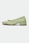Buy_OROH_London Green Genuine Leather Heels _Online_at_Aza_Fashions